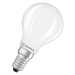 Ledvance Classic LED E14 Pera Ghiaccio 3.4W 470lm - 827 Bianco Molto Caldo | Sostitutiva 40W