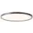 Brilliant Sorell Luce da soffitto Plastica Nero Bianca 15W 2500lm - 830-865 CCT | 294mm - Telecomando Dimmerabile