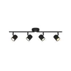 D'Lite Luce da soffitto Trop Metallo Sabbioso Nero| Adatto Per 4x GU10