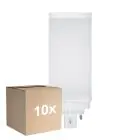 Confezione Multipack 10x Ledvance Dulux-T LED 7W - 840 Bianco Freddo | 4-Pin - Sostitutiva 18W
