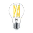 Philips Master LED E27 Pera Filamento Chiara 10.5W 1521lm - 922-927 Dim To Warm | Miglior Resa Cromatica - Dimmerabile - Sostitutiva 100W