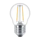 Philips Corepro LED Lustre E27 Sferica Filamento Chiara 2W 250lm - 827 Bianco Molto Caldo | Sostitutiva 25W
